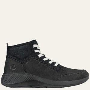 [해외] Timberland Mens FlyRoam™ Go Leather Chukka Boots [팀버랜드 부츠] Black Nubuck (A1QFP015)
