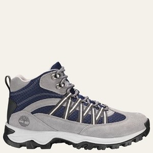 [해외] Timberland Mens Mt. Maddsen Lite Mid Hiking Boots [팀버랜드 부츠] Grey Suede/Fabric (A1LBS030)