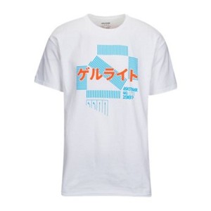 [해외] ASICS Neon Tokyo 1 T-Shirt - Mens Brilliant White (R3629100)