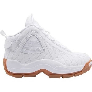 [해외] Fila 96 Quilted Basketball Sneaker [휠라운동화,필라운동화] White/White/Gum (1854817)