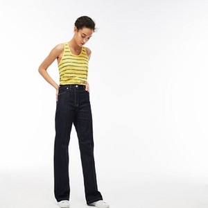 [해외] Lacoste Womens Boot Cut Stretch Cotton Denim Jeans [라코스테바지] RINSE (HF3965_RNE_20)