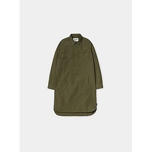 [해외] Carhartt WIP W L/S Sutton Shirt Long [칼하트티셔츠,칼하트후드,칼하트원피스] Rover Green (I024096_628_00-ST-01)