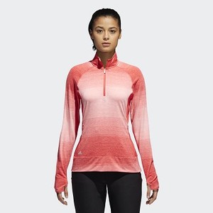 [해외] ADIDAS USA Womens Golf Rangewear Sweatshirt [아디다스맨투맨] Real Coral (CE2996)