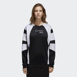 [해외] ADIDAS USA Womens Originals EQT Sweatshirt [아디다스맨투맨] Black/White (CV7778)