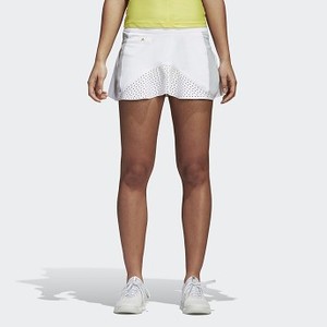 [해외] ADIDAS USA Womens Tennis adidas by Stella McCartney Barricade Skirt [아디다스원피스,아디다스치마] White/Aero Lime (CG2365)