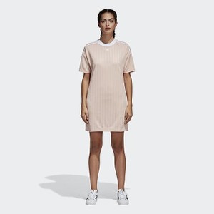 [해외] ADIDAS USA Womens Originals Trefoil Dress [아디다스원피스,아디다스치마] Blush Pink (CE5589)