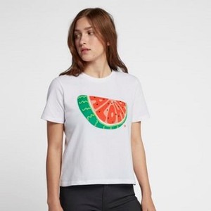 [해외] Hurley Aloha Watermelon Crop Top Tomboy White (GTSSALHQ-10A)