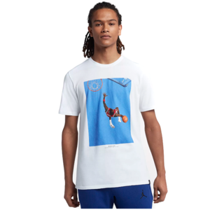 [해외]NIKE 조던 스포츠 프린트 티셔츠 Men&#039;s 화이트  [915934-100] 