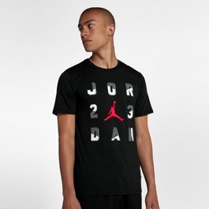[해외] NIKE Jordan Sportswear 23 [나이키티셔츠] Black/Infrared 23 (916052-010)