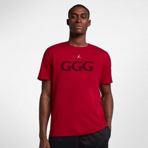 [해외] NIKE Jordan Sportswear  GGG  Logo [나이키티셔츠] Gym Red (AQ8818-687)