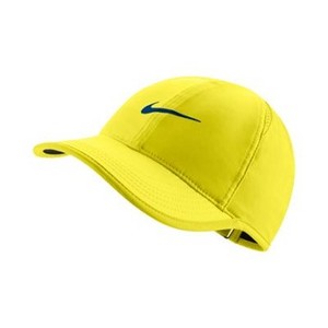 [해외] NIKE Nike Featherlight [나이키모자,조던모자] Sonic Yellow/Black/Sonic Yellow/Blue Jay (679424-704)