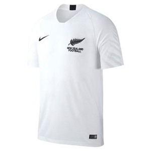 [해외] NIKE 2018 New Zealand Stadium Home [나이키티셔츠] White/Black (893890-100)
