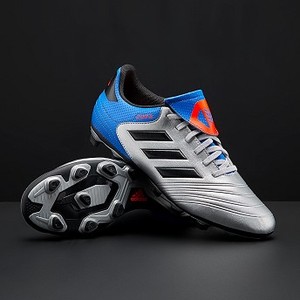 [해외] adidas Copa 18.4 FxG - Metallic Silver/Core Black/Football Blue [아디다스축구화,아디다스풋살화] (185883)