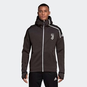 [해외] ADIDAS USA Mens Soccer Juventus adidas Z.N.E. Hoodie [아디다스자켓,아디다스패딩] Black/Carbon (DS8856)