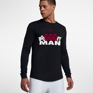 [해외] NIKE Jordan  BooGGGey Man  [나이키티셔츠] Black (jordan-boogggey-man-mens-long-sleeve-t-shirt-gc6Ng)