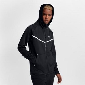 [해외] NIKE Nike Sportswear Tech Icon Windrunner [나이키후드] Black/White (AQ0823-010)