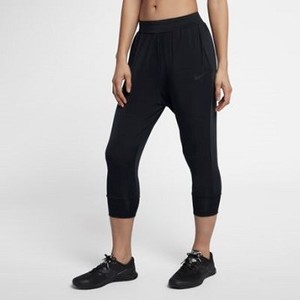 [해외] NIKE Nike Dri-FIT Touch [나이키바지,나이키레깅스] Black/Black (dri-fit-touch-womens-training-pants-2xkNWW)