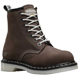 [해외] Dr. Martens Maple Steel Toe Work Boot [닥터마틴,닥터마틴8홀] Grey Wind River Leather (1816851)