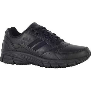 [해외] Fila Memory Focalpoint Slip-Resistant Walking Shoe [휠라운동화,필라운동화] Black/Black/Black (1858191)