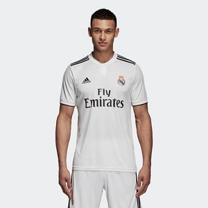 [해외] ADIDAS USA Mens Soccer Real Madrid Home Jersey [아디다스축구유니폼] Core White/Black (DH3372)