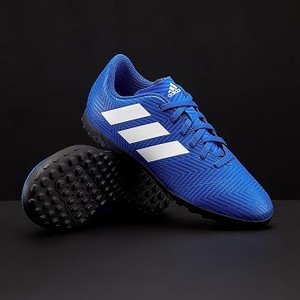 [해외] adidas Kids Nemeziz Tango 18.4 TF - Football Blue/White/Football Blue [아디다스축구화,아디다스풋살화] (185867)