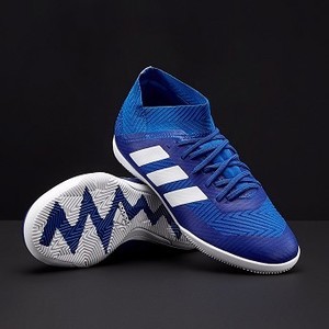 [해외] adidas Kids Nemeziz Tango 18.3 IN - Football Blue/White/Football Blue [아디다스축구화,아디다스풋살화] (185865)
