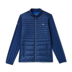[해외] Mens SPORT Water-Resistant Technical Quilted Golf Jacket [라코스테 LACOSTE] navy blue/blue (BH9537-51-DLB)