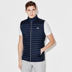 [해외] Mens SPORT Golf Water-resistant Quilted Vest [라코스테 LACOSTE] navy blue/navy blue (BH1574-51-423)
