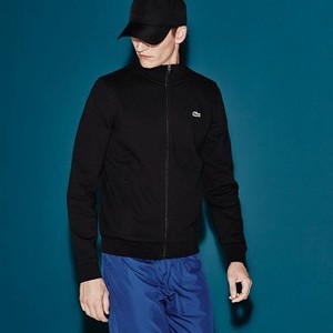[해외] Mens SPORT zip-up fleece sweatshirt [라코스테 LACOSTE] black (SH7616-51-031)