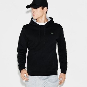[해외] Mens Sport Hooded Fleece Tennis Sweatshirt [라코스테 LACOSTE] black/grey chine (SH2128-51-SNP)