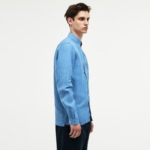 [해외] Mens Regular Fit Linen Shirt [라코스테 LACOSTE] blue (CH4990-51-776)