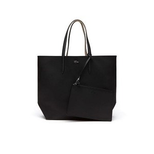 [해외] Womens Anna Large Reversible Bicolor Tote Bag [라코스테 LACOSTE] black warm sand (NF2143AA-A91)