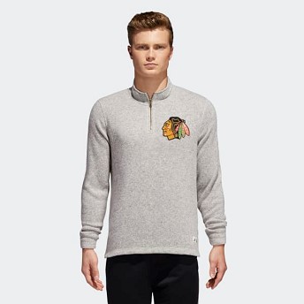 Mens Athletics Blackhawks Sweatshirt Multi/Paperwhite Hthd (DN2160)