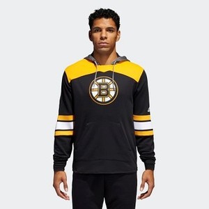 Mens Hockey Bruins Platinum Jersey Hoodie Multi/Black/Athletic Yellow/Dgh Solid C Ns-Sld (DN2670)