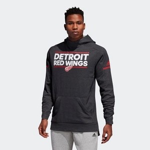 Mens Athletics Red Wings Squad Pullover Hoodie Multi/Dark Grey Heather/Red (D78433)