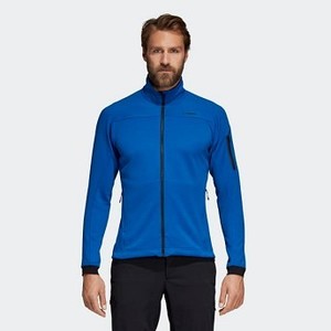 [해외] ADIDAS USA Mens Outdoor Stockhorn Fleece Jacket [아디다스 ADIDAS] Blue Beauty (CY2123)