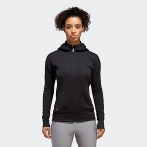 [해외] ADIDAS USA Womens Golf Fleece Full Zip Hoodie [아디다스 자켓] Black (CX3239)