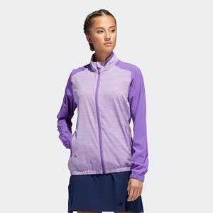 [해외] ADIDAS USA Womens Golf Essentials Wind Jacket [아디다스 자켓] Active Purple (DP5780)