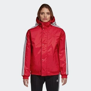 [해외] ADIDAS USA Womens Originals SST Stadion Jacket [아디다스 자켓] Real Red (DH4570)