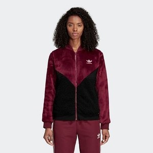 [해외] ADIDAS USA Womens Originals CLRDO Track Jacket [아디다스 자켓] Amazon Red (DH3002)