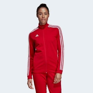 [해외] ADIDAS USA Womens Soccer Tiro 19 Training Jacket [아디다스 자켓] Power Red/Red/White (DT5982)