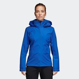 [해외] ADIDAS USA Womens Outdoor Wandertag Jacket [아디다스 자켓] Hi-Res Blue (CY1933)