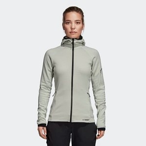 [해외] ADIDAS USA Womens Outdoor Stockhorn Hooded Jacket [아디다스 자켓] Ash Silver (CY9106)