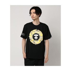 [해외] BAPE AAPE LOOSE THEME 티셔츠 [베이프] 블랙 (28661007_8_D_215)