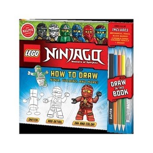 [해외] LEGO LEGO NINJAGO How to Draw Ninjas, Villains, and More! [레고 장난감] (5005631)