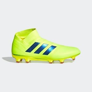[해외] Soccer Nemeziz 18+ Firm Ground Cleats [아디다스 축구화] Solar Yellow/Football Blue/Active Red (BB9420)