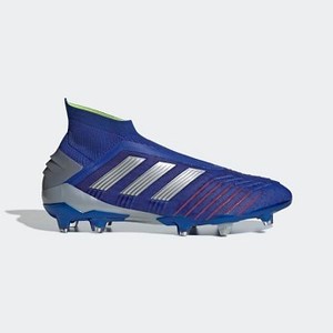 [해외] Soccer Predator 19+ Firm Ground Cleats [아디다스 축구화] Bold Blue/Silver Metallic/Active Red (BB9087)