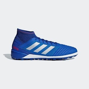 [해외] Soccer Predator Tango 19.3 Turf Shoes [아디다스 축구화] Bold Blue/Silver Metallic/Active Red (BB9084)