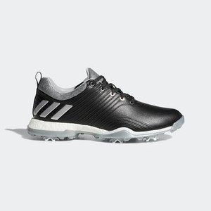 [해외] Womens Golf Adipower 4orged Shoes [아디다스 운동화] Core Black/Silver Metallic/Clear Onix (AC8351)