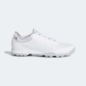 [해외] Womens Golf Adipure Sport 2.0 Shoes [아디다스 운동화] Cloud White/Clear Onix/Silver Metallic (BD7196)